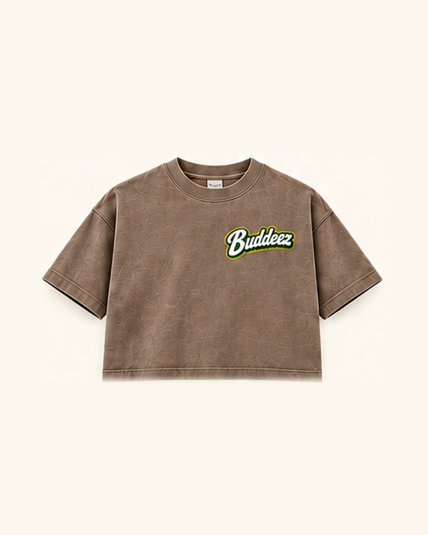Oversized Graphic Tee — Shiitake