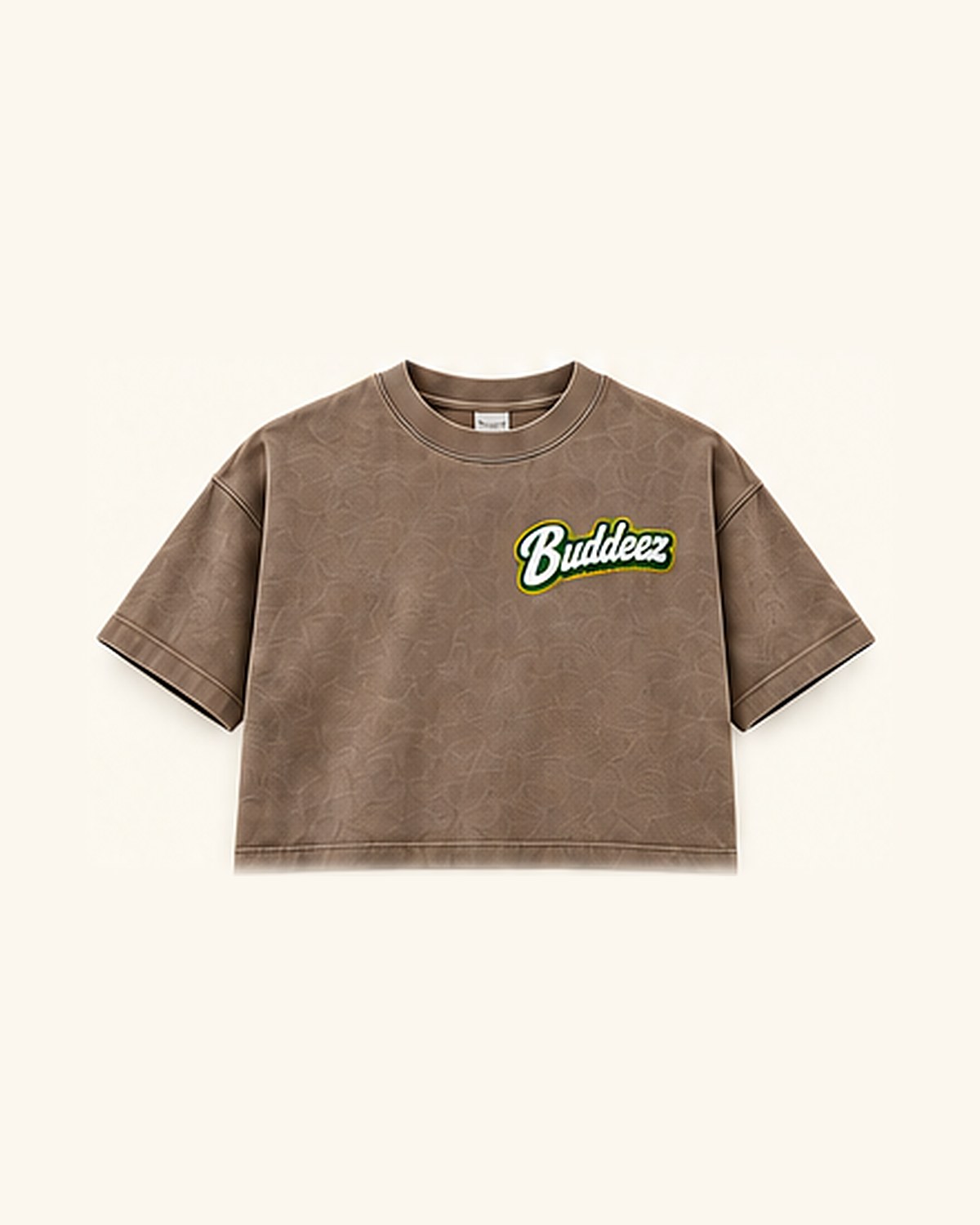Oversized Graphic Tee — Shiitake