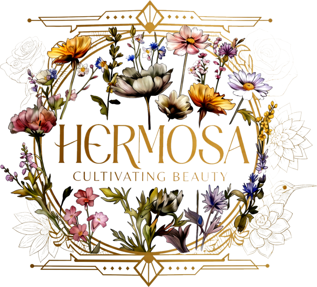 Hermosa floral wreath artwork